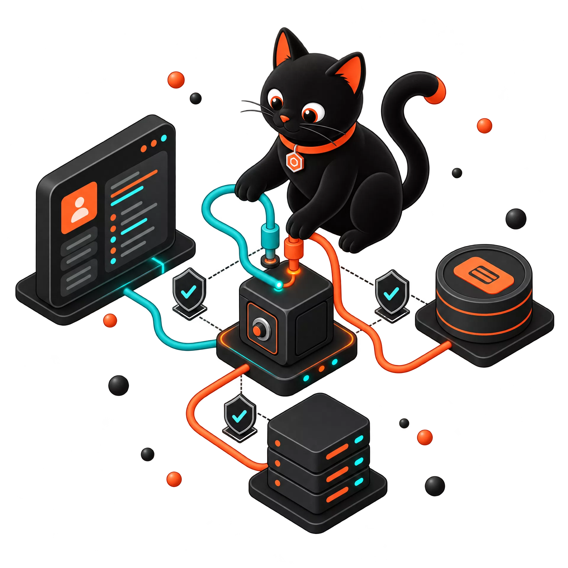 Чёрный кот соединяет бизнес-системы через защищённый API-шлюз