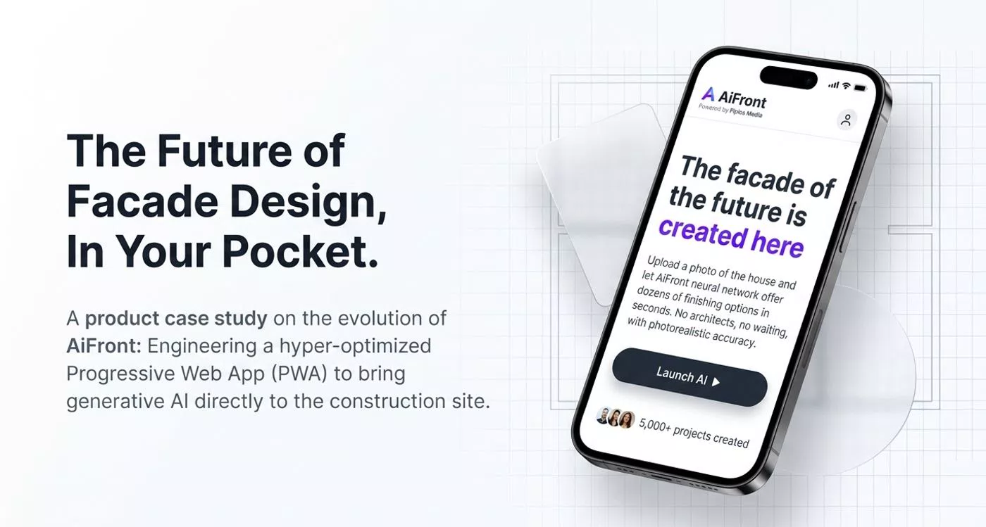 AiFront mobile app — 1