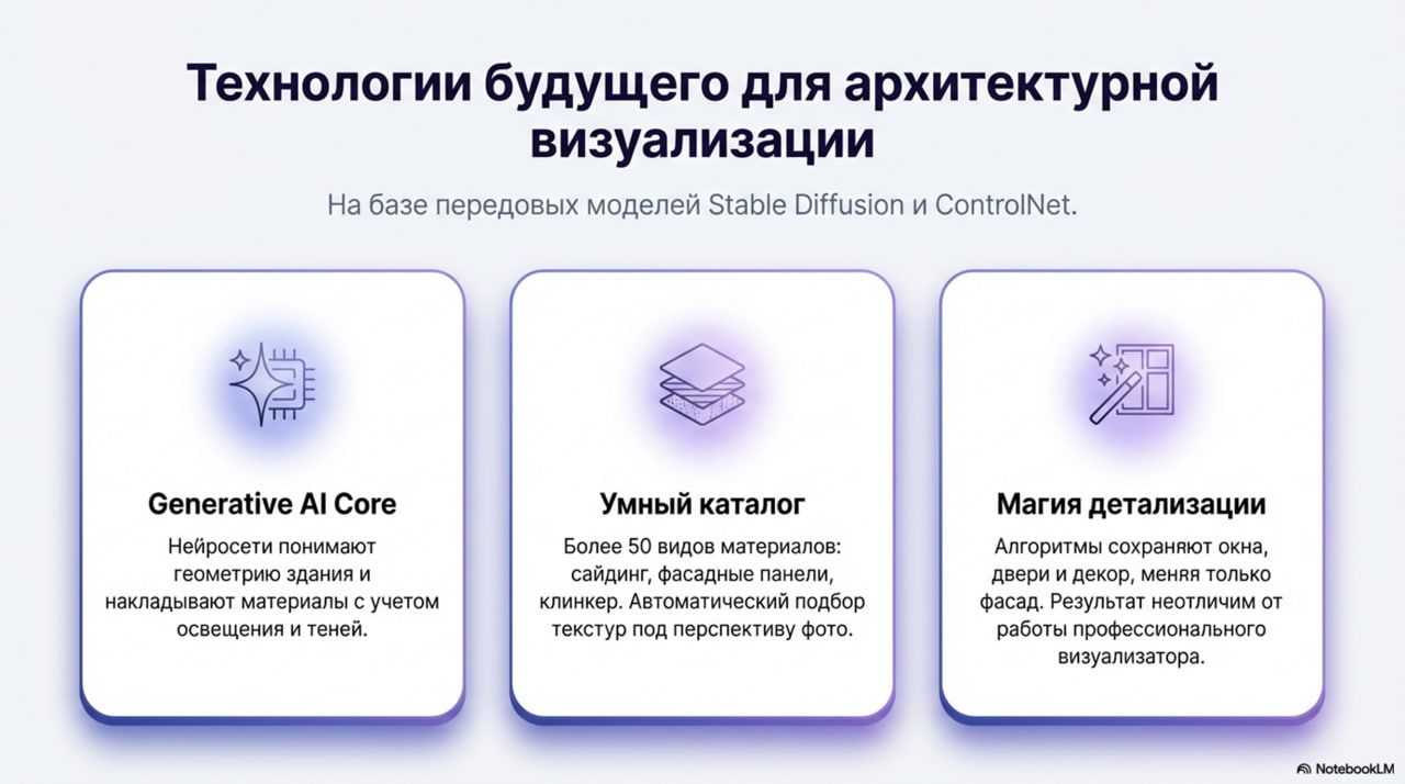 AI-визуализатор фасадов домов — 3