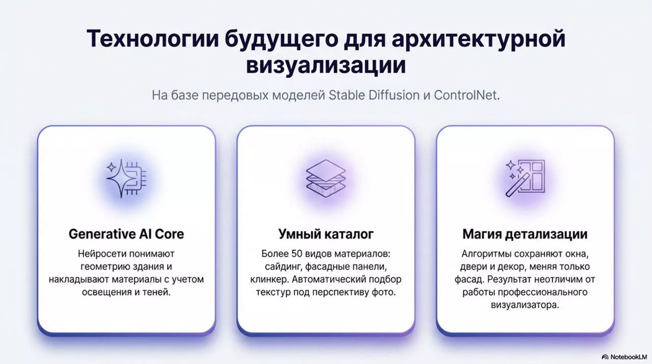 AI-визуализатор фасадов домов — 3