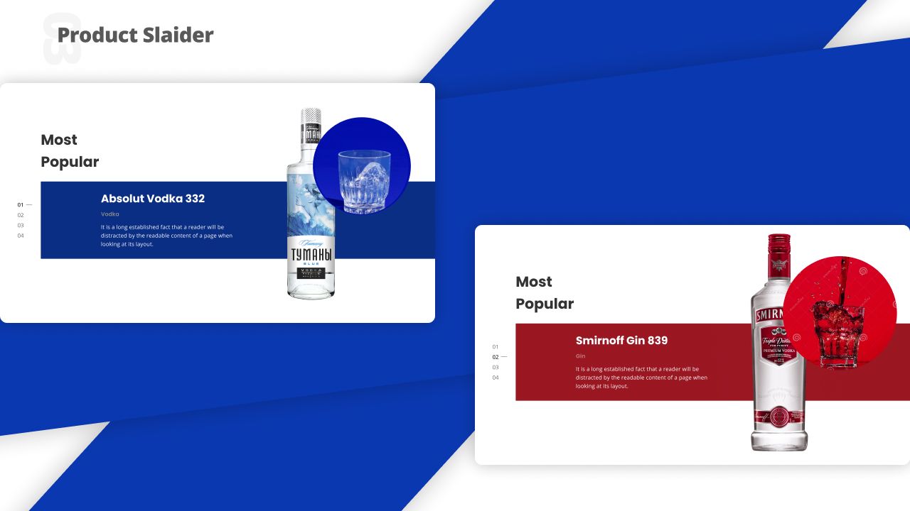 Alcohol website concept idea — 7