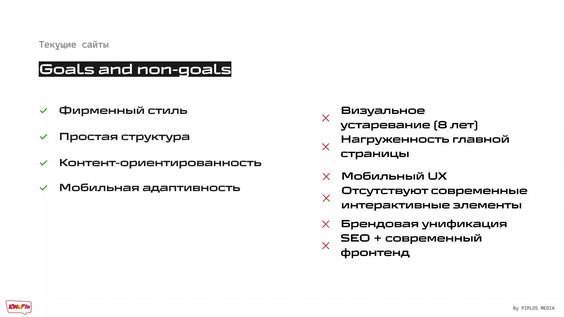 UI/UX-сайта радиостанции Юмор FM — 1