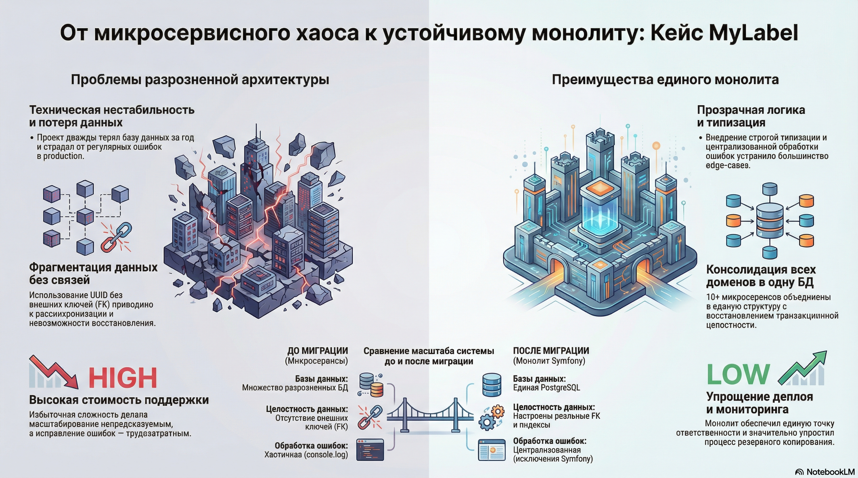 Миграция микросервисной платформы — 1
