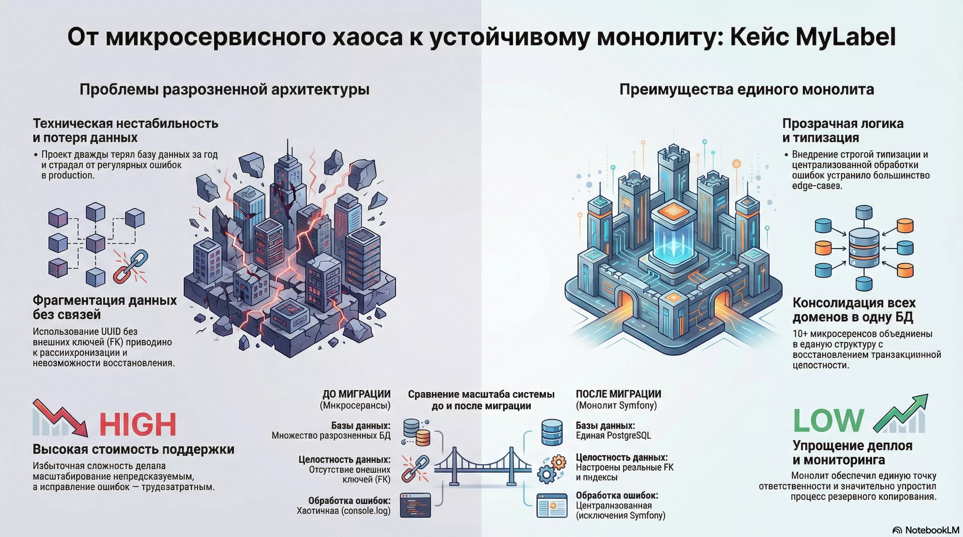 Миграция микросервисной платформы — 1