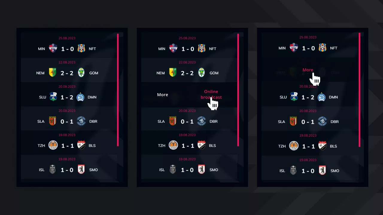 Football Federation Website Redesign — 8