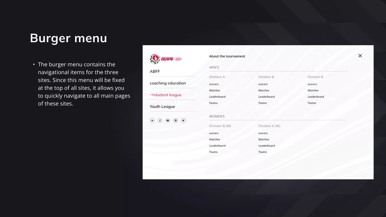 Football Federation Website Redesign — 5