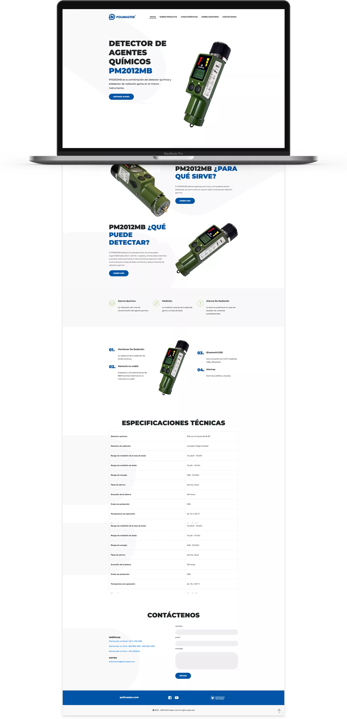 Promo Sites for Polimaster — 1
