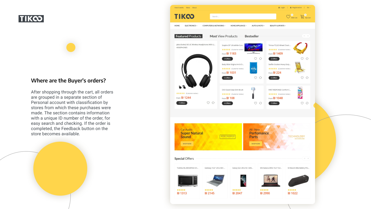 TiKoo Marketplace — 1