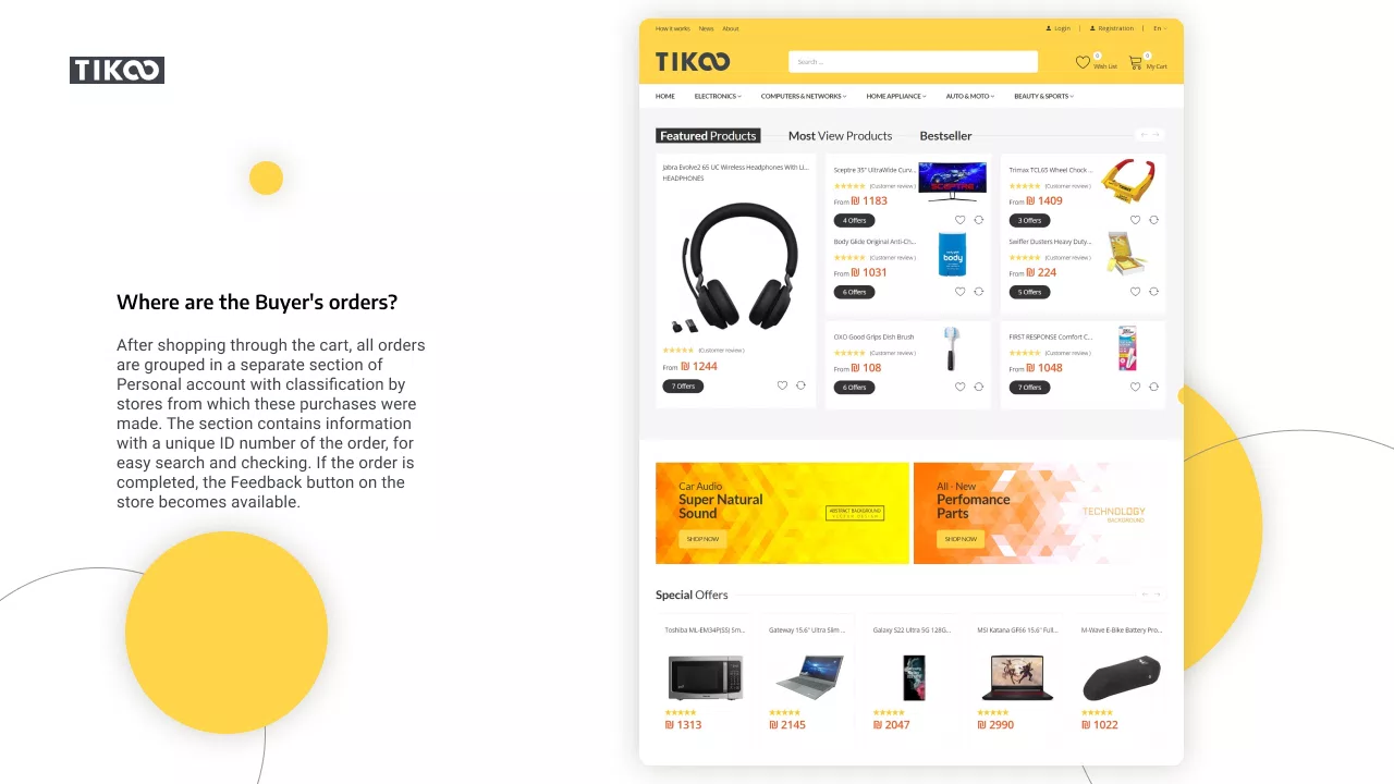 TiKoo Marketplace — 1