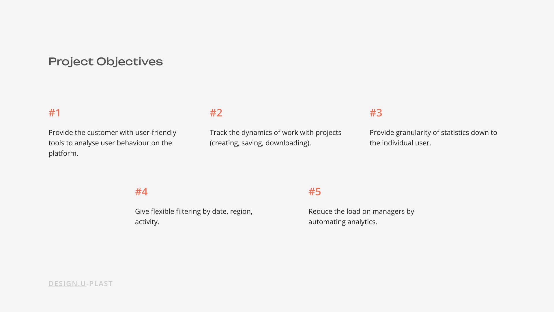 Case 3. Analytics and dashboards for U-Plast CRM — 2