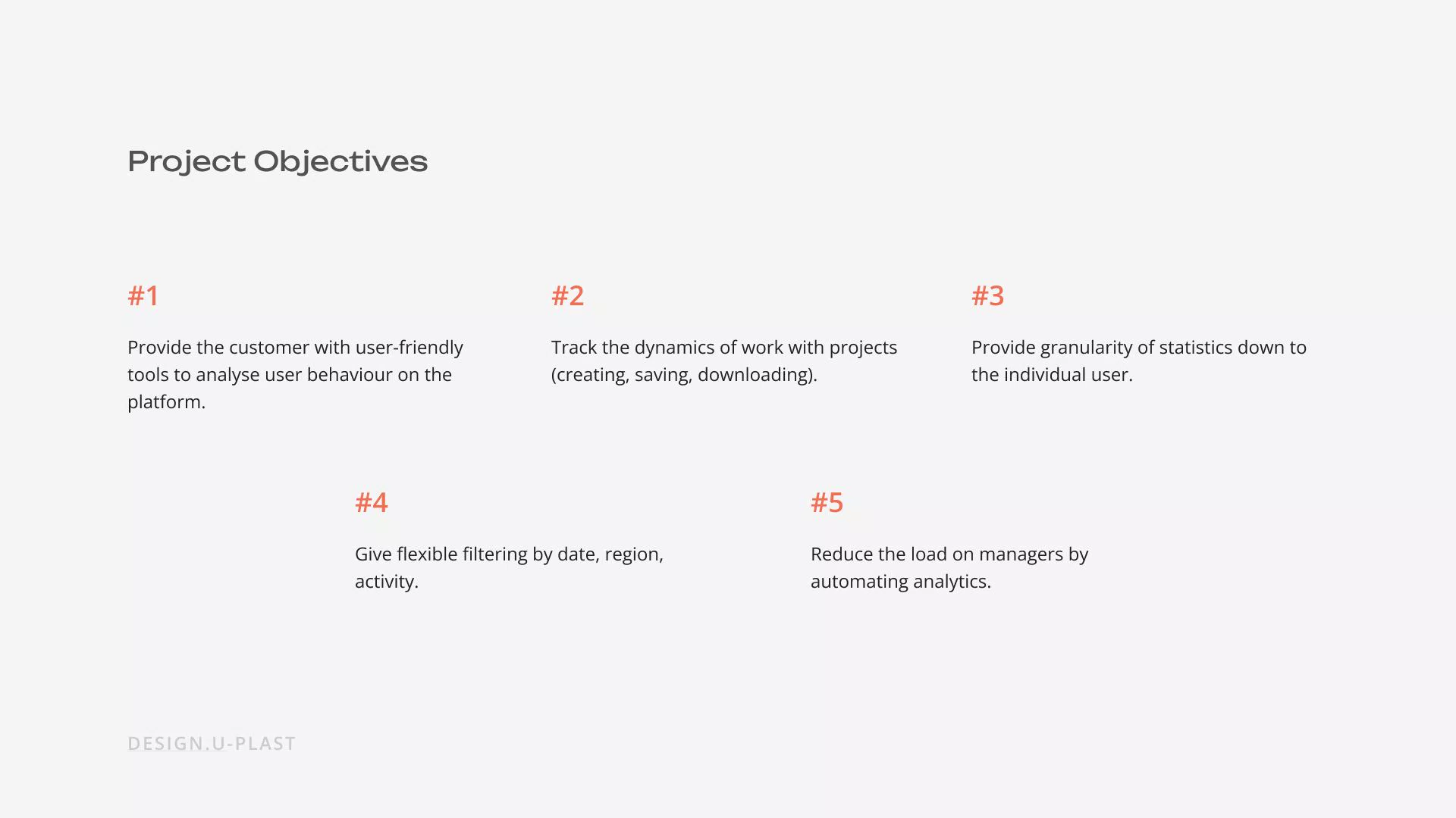 Case 3. Analytics and dashboards for U-Plast CRM — 2