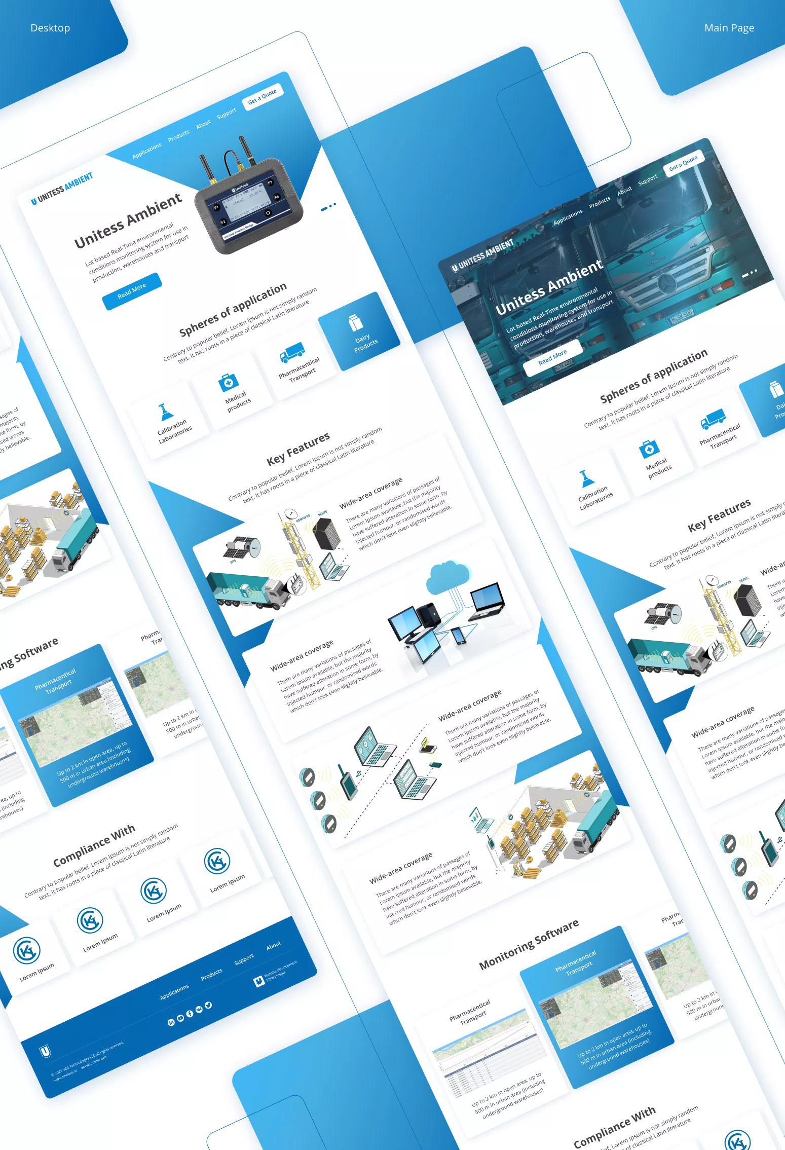 UNITESS Website Development — 3